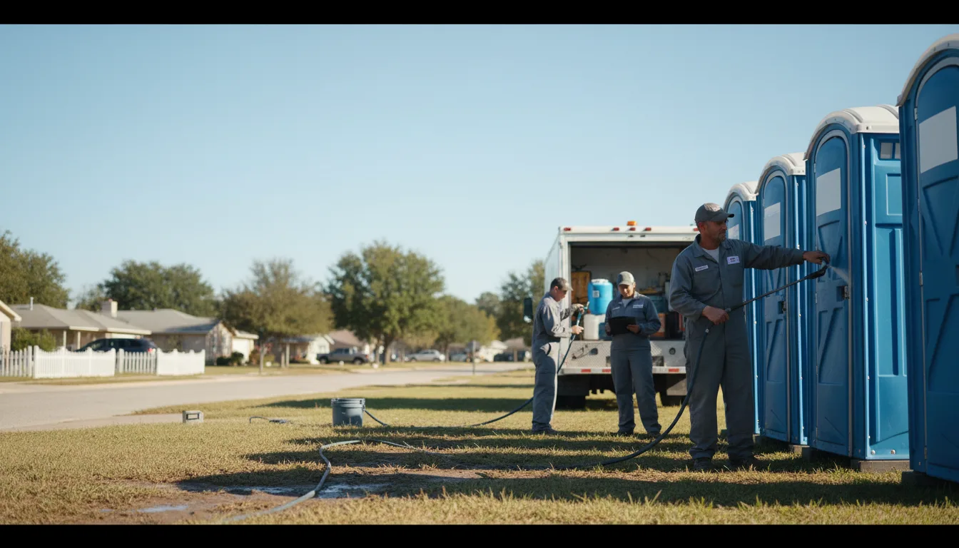 Long-Term Portable Toilet Rental in Canehill, AR near me